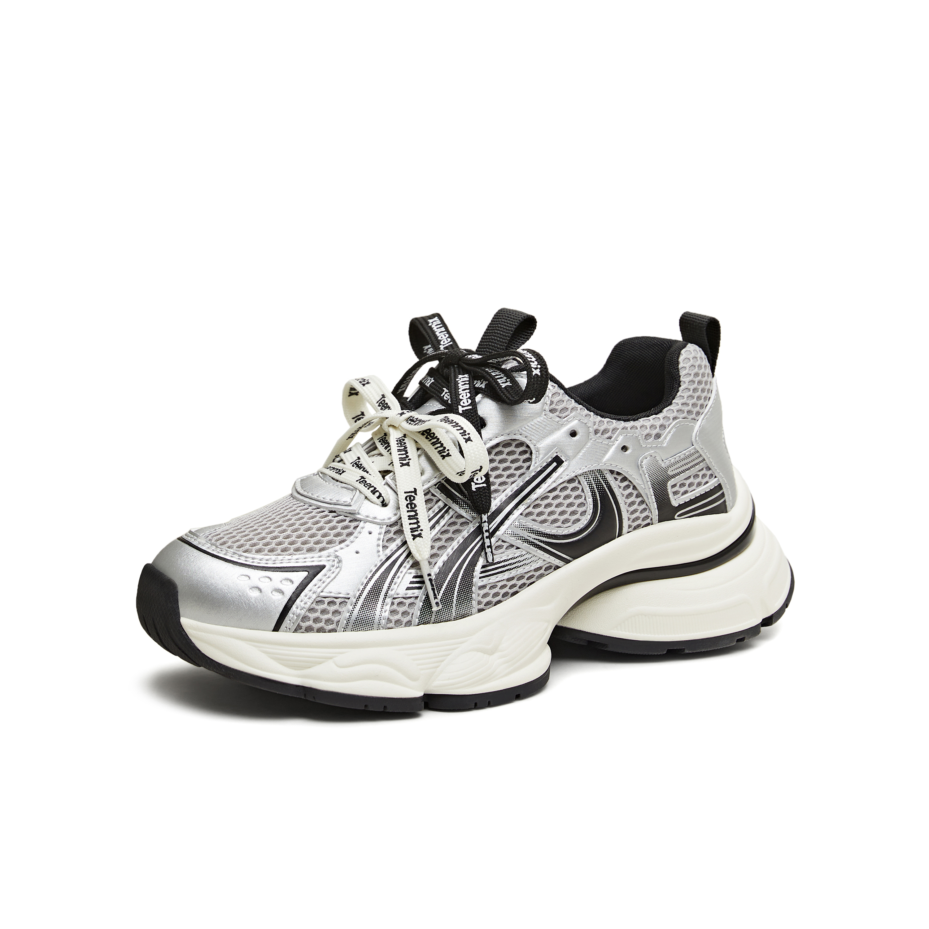 天美意2026春新款商场同款运动网面拼接老爹鞋女休闲鞋BM501AM6