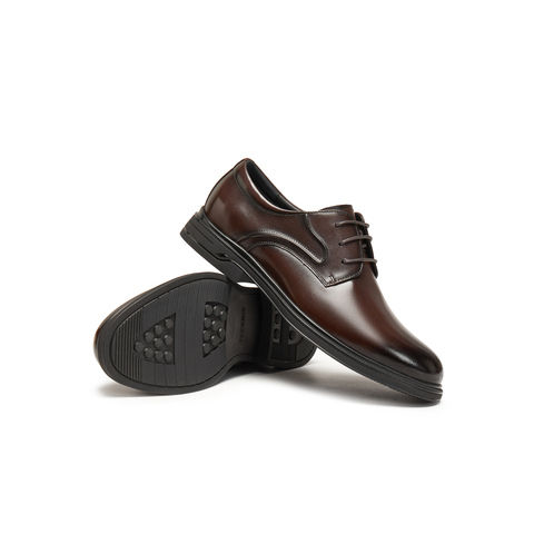 天美意2026春新款商场同款百搭商务上班通勤男正装皮鞋2UU11AM6