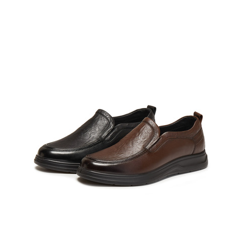 天美意2026春新款商场同款百搭外出上班日常男休闲皮鞋3ZK01AM6