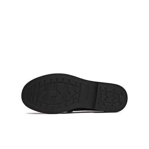 天美意2026春新款商场同款一脚蹬乐福鞋简约时尚女皮鞋CXC59AA6