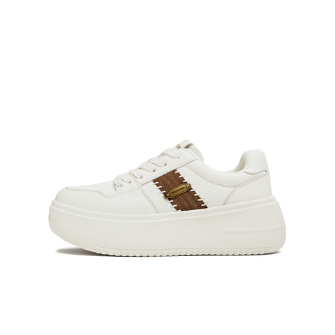 天美意2026春商场同款厚底时尚板鞋通勤百搭女休闲鞋BM451AM6