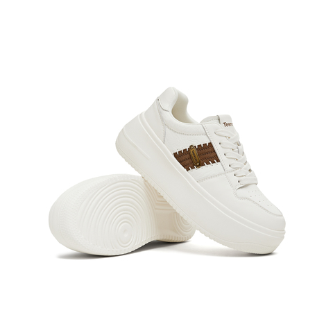 天美意2026春商场同款厚底时尚板鞋通勤百搭女休闲鞋BM451AM6