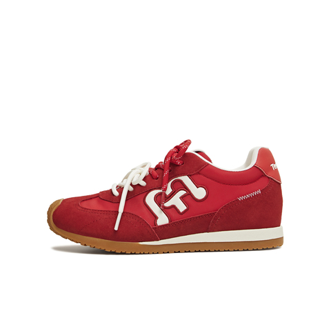 天美意2026春新款商场同款厚底双鞋带复古百搭女德训鞋BM551AM6