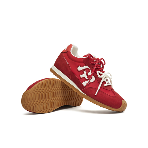 天美意2026春新款商场同款厚底双鞋带复古百搭女德训鞋BM551AM6