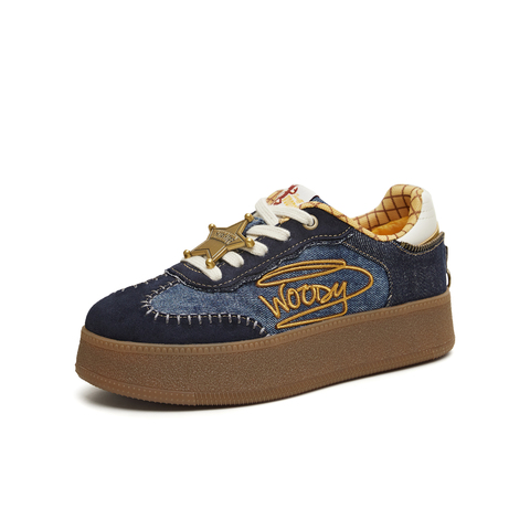 天美意2026春新款商场同款玩具总动员联名复古女德训鞋KG147AM6