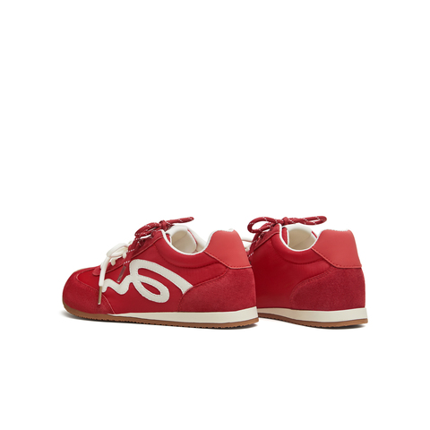 天美意2026春新款双鞋带百搭复古运动休闲潮流女德训鞋KG161AM6