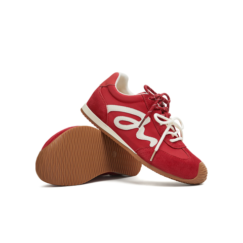 天美意2026春新款双鞋带百搭复古运动休闲潮流女德训鞋KG161AM6