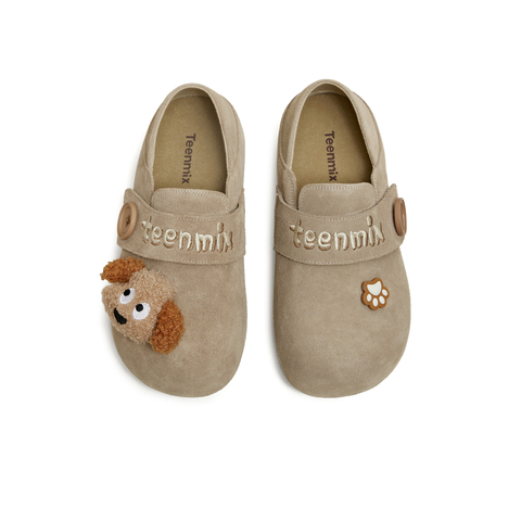 天美意2026春新款舒适单鞋狗狗款一脚蹬百搭女勃肯鞋BM141AM6