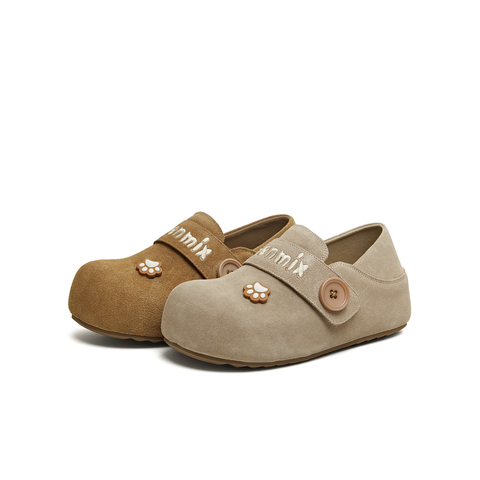 天美意2026春新款舒适单鞋狗狗款一脚蹬百搭女勃肯鞋BM141AM6