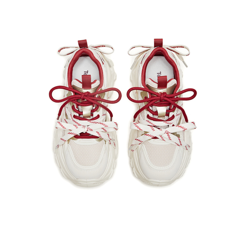 天美意2026春新款商场同款厚底运动百搭休闲女老爹鞋BM821AM6