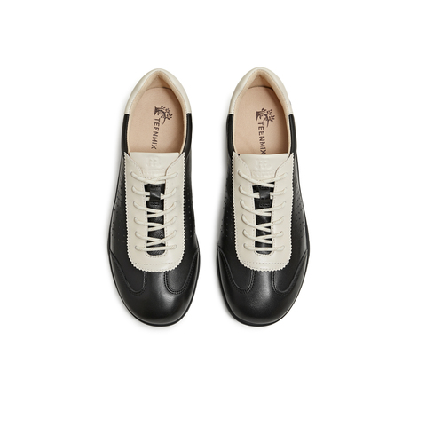 天美意2026春新款商场同款时尚复古百搭牛津鞋女休闲鞋6ZH21AM6