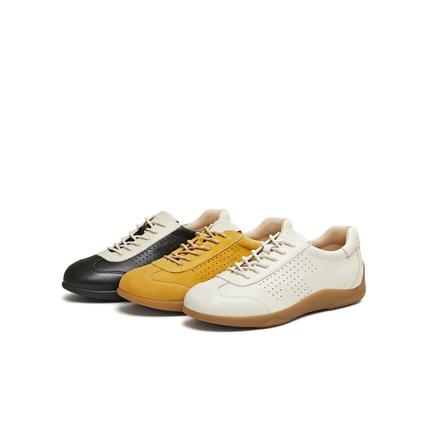 天美意2026春新款商场同款时尚复古百搭牛津鞋女休闲鞋6ZH21AM6