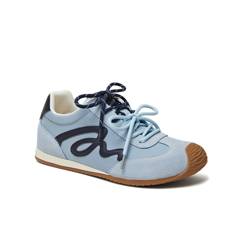 天美意2026春新款双鞋带百搭复古运动休闲潮流女德训鞋KG161AM6