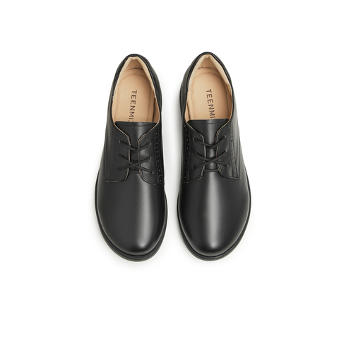 天美意2026春新款商场同款厚底复古百搭英伦鞋女单鞋CCJ50AM4