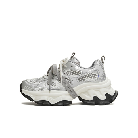 天美意2026春新款厚底舒适轻便潮流运动老爹鞋女休闲鞋KD136AM6