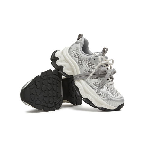 天美意2026春新款厚底舒适轻便潮流运动老爹鞋女休闲鞋KD136AM6