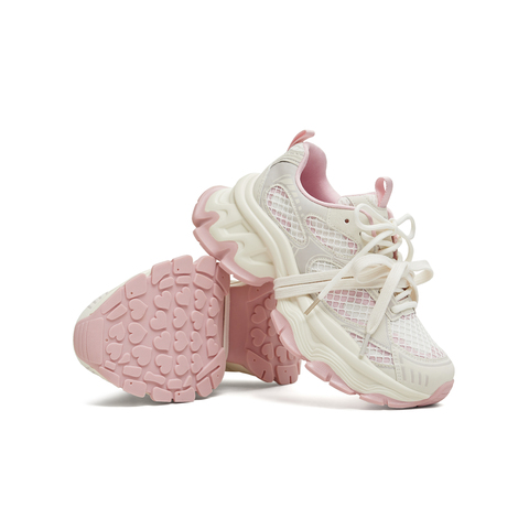 天美意2026春新款厚底舒适轻便潮流运动老爹鞋女休闲鞋KD136AM6