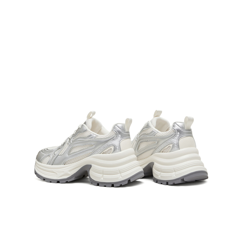 天美意2026春新款商场同款厚底系带运动户外女老爹鞋BM191AM6