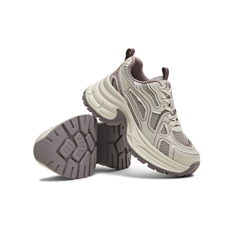 天美意2026春新款商场同款厚底系带运动户外女老爹鞋BM191AM6