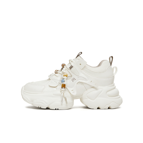 天美意2026春新款运动休闲百搭厚底系带户外女老爹鞋KD129AM6