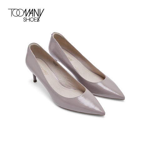 Toomanyshoes女鞋2022年新款浮生若梦小敏家同款尖头高跟鞋女单鞋