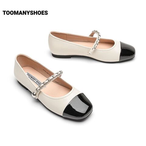 Toomanyshoes女鞋2024新款玻璃橱窗千金玛德琳单鞋通勤复古玛丽珍
