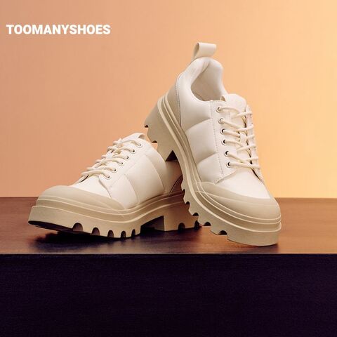 Toomanyshoes女鞋2024新款Iceland踢不烂大头鞋厚底增高休闲板鞋