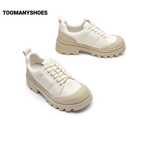 Toomanyshoes女鞋2024新款Iceland踢不烂大头鞋厚底增高休闲板鞋