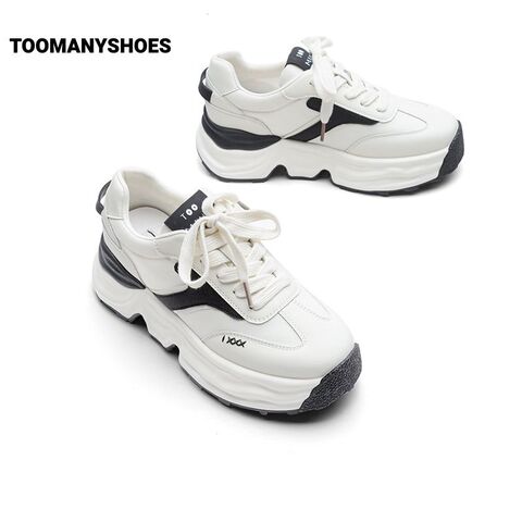 Toomanyshoes女鞋蹦蹦跳松糕厚底溶解鞋百搭休闲运动鞋