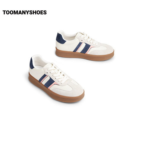 Toomanyshoes女鞋2025新款莓果派对厚底德训鞋时尚休闲运动鞋板鞋