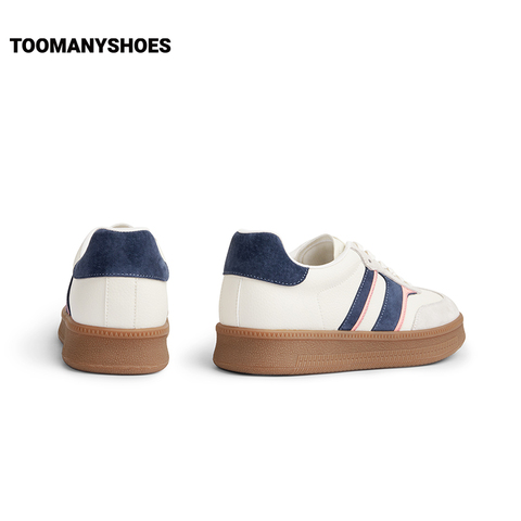 Toomanyshoes女鞋2025新款莓果派对厚底德训鞋时尚休闲运动鞋板鞋