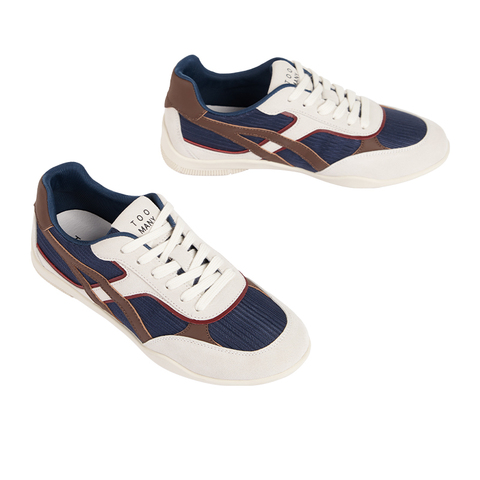 Toomanyshoes女鞋25新款城市游踪撞色时尚休闲运动跑鞋复古德训鞋