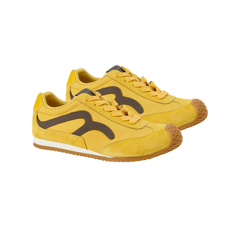 Toomanyshoes女鞋25新款波子汽水时尚运动休闲复古厚底撞色德训鞋