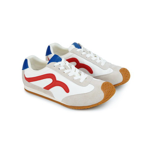 Toomanyshoes女鞋25新款波子汽水时尚运动休闲复古厚底撞色德训鞋