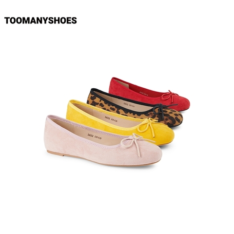 Toomanyshoes女鞋扬起裙摆平底单鞋甜美优雅时尚芭蕾舞鞋