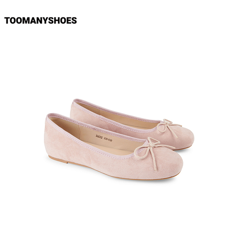 Toomanyshoes女鞋扬起裙摆平底单鞋甜美优雅时尚芭蕾舞鞋