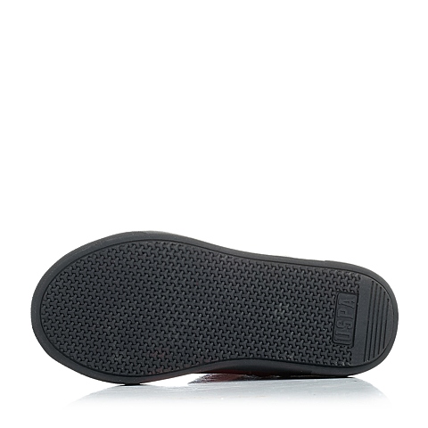 U.S.POLO ASSN./美国马球协会童鞋冬季反毛皮/PU深红女小童童靴时装靴L50281