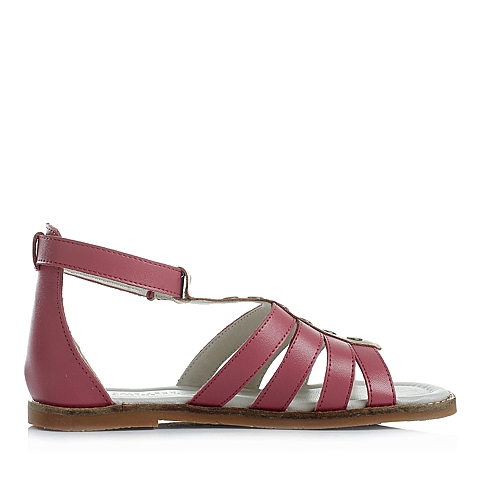 U.S.POLO ASSN./美国马球协会夏季牛剖层皮女小童凉鞋时尚凉鞋L50057