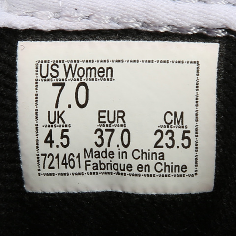 VANS万斯 2021年新款女子Ward Hi帆布鞋/硫化鞋VN0A3IUOIJU（延续款）