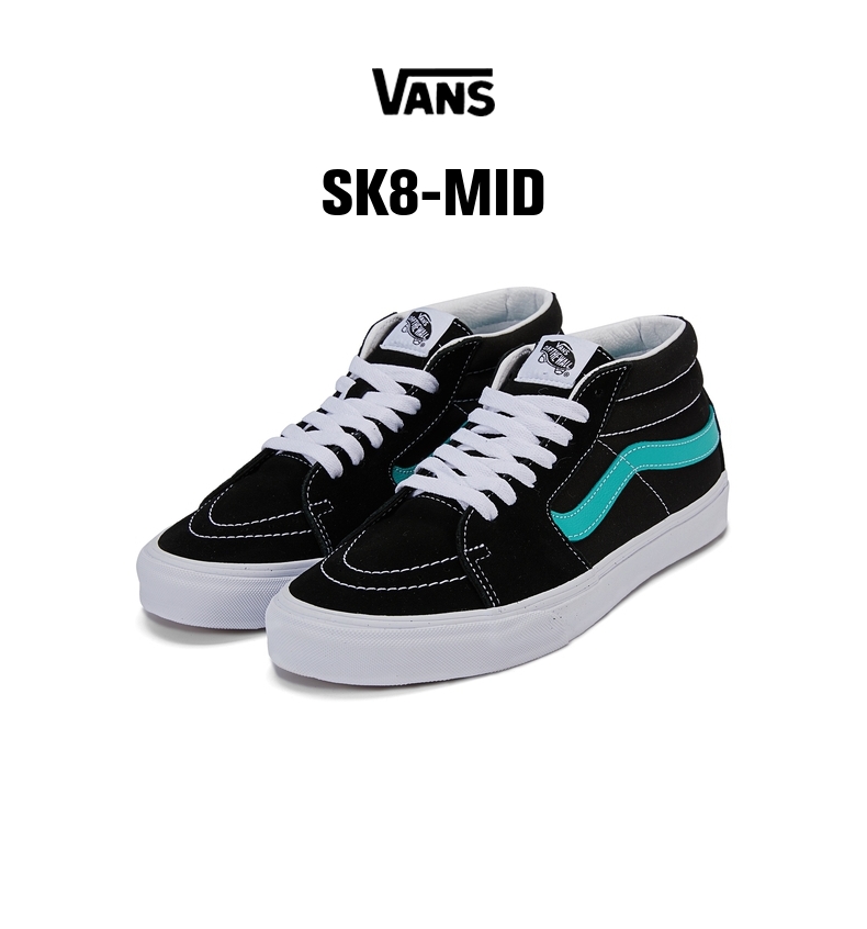 vans万斯 2021年新款中性sk8-mid帆布鞋/硫化鞋vn0a3wm34fv