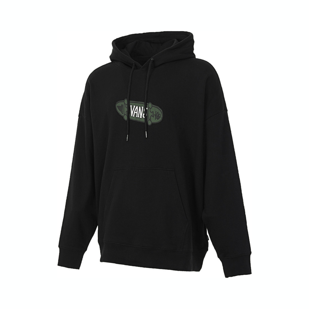 VANS范斯2024男子SKATER HOODIE针织连帽卫衣VN000J1EBLK