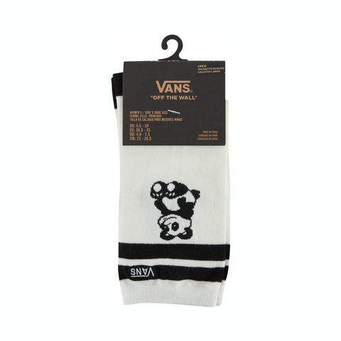 VANS范斯2024女子WM Ticker Sock 6.5-10 1pk长袜VN0A49ZDKIG