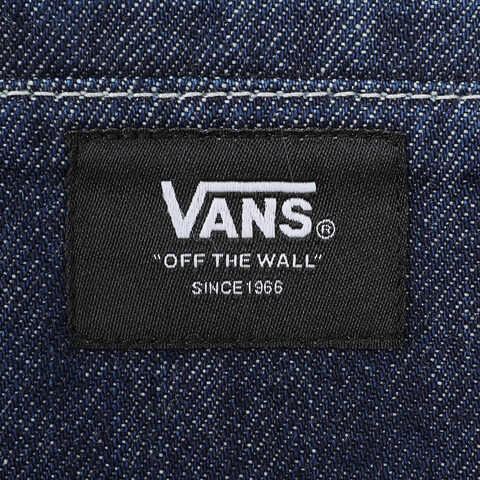 VANS范斯2024女子BAGGY DENIM OVERALL梭织长裤VN000KCKCRF