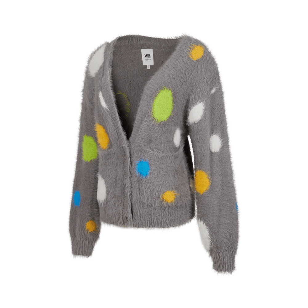 VANS范斯2024女子ZQ CARDIGAN毛线开衫VN000P6RETT