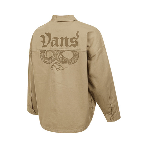 VANS范斯2025男子CNY SHACKET梭织无帽外套VN000P37F5B