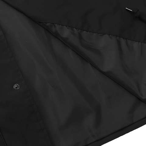 VANS范斯2025男子DOODLE LOGO COACH JACKET梭织无帽外套VN000NM6BLK