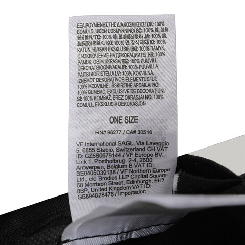 VANS范斯2025中性Half Box Curved Bill Jockey弯沿帽VN000HS6BLK