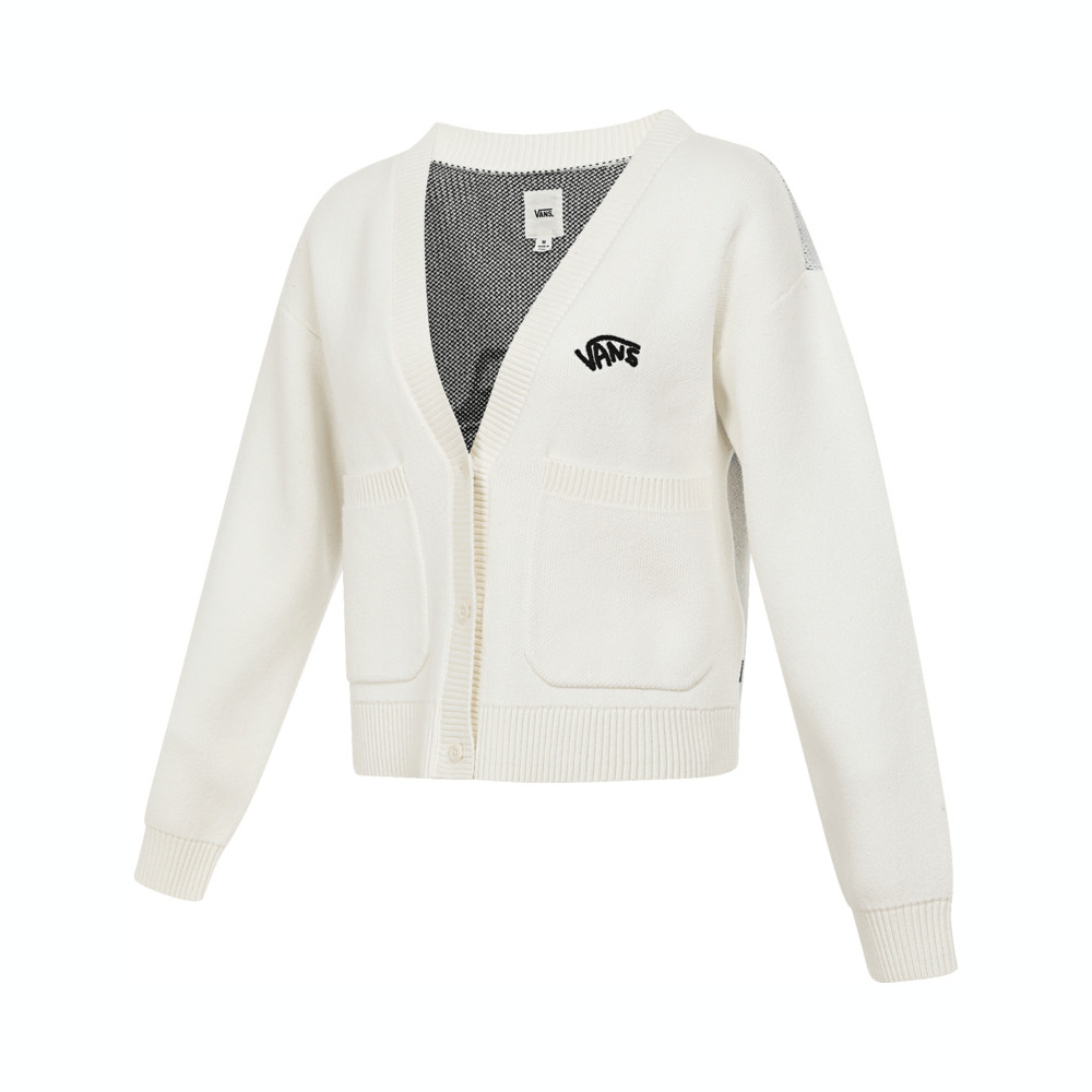 VANS范斯2025女子SOL PANDA CARDIGAN毛线开衫VN000NFBFS8
