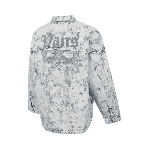 VANS范斯2025男子CNY DENIM SHACKET梭织无帽外套VN000R5KF48