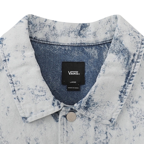 VANS范斯2025男子CNY DENIM SHACKET梭织无帽外套VN000R5KF48